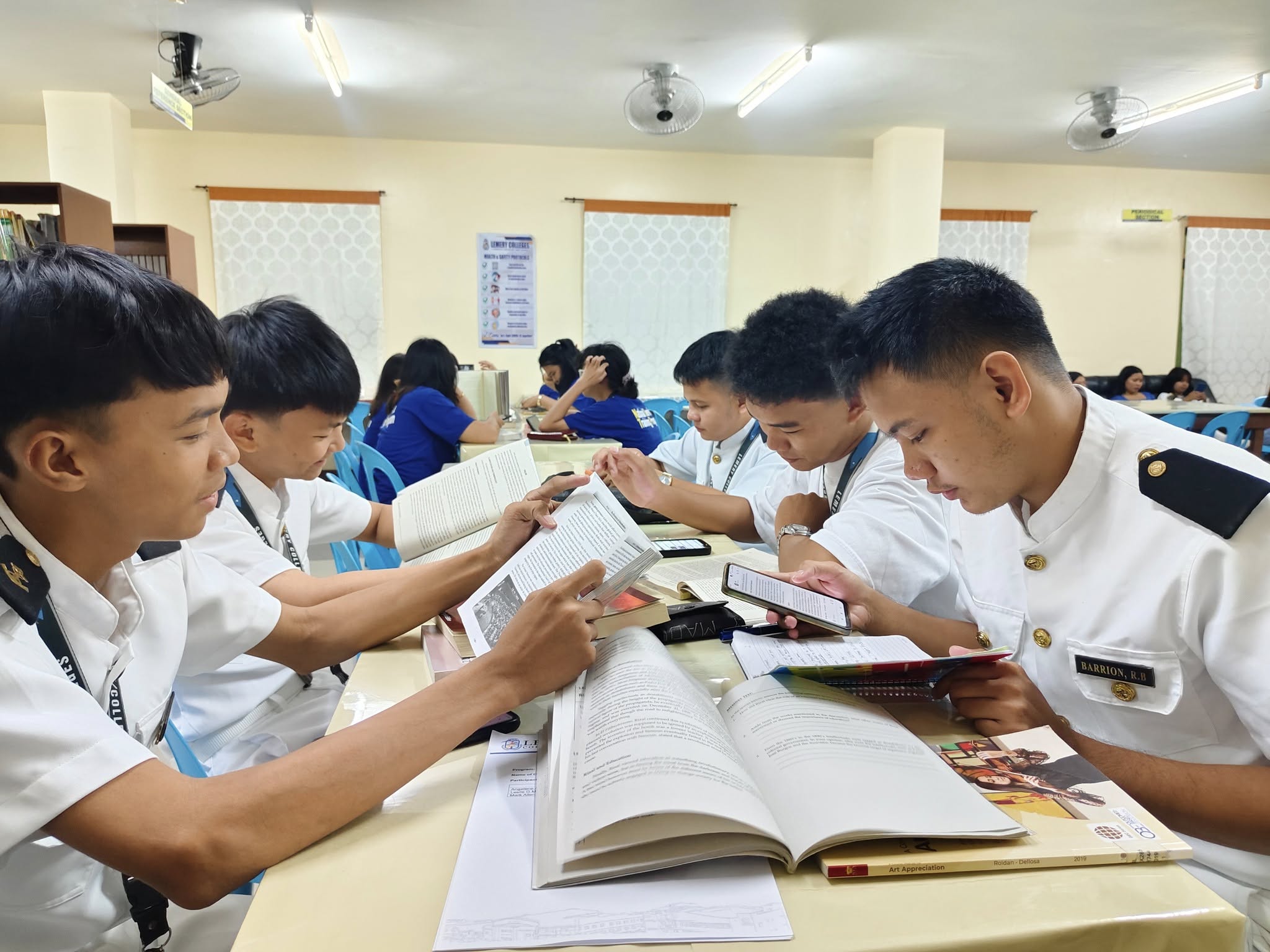 Students Studying