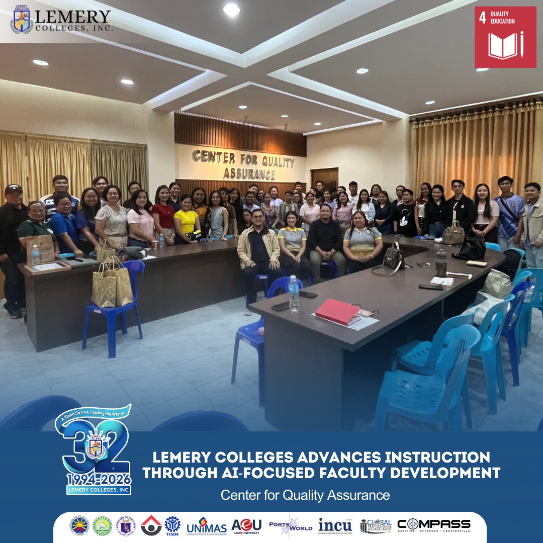 Lemery Colleges Advances Instruction Through AI-Focused Faculty Development